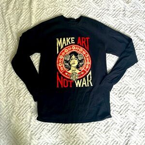 OBEY long sleeve logo tee